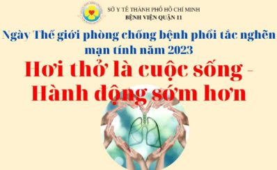 Ngày Thế giới phòng chống bệnh phổi tắc nghẽn mạn tính năm 2023: Hơi thở là cuộc sống - Hành động sớm hơn